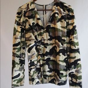By Malene Birger camouflage top